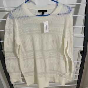 Banana Republic Cream Color Sweater